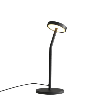 ACB - Moderne Lampen - Corvus TL LED - Schreibtischlampe mit verstellbarem Arm - Schwarz - LS-AC-S3945000N - Warmweiss - 3000 K - 120°
