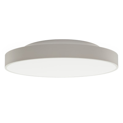 ACB - Kreisförmige Lampen - Lisboa PL 80 LED - Große LED-Deckenleuchte - Weiß - LS-AC-P385180B - Warmweiss - 3000 K - 120°