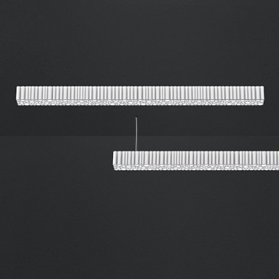 Artemide - Calipso - Calipso Linear SP 180 LED - Design Pendelleuchte - Weiß - LS-AR-0224010A - Warmweiss - 3000 K - Diffused