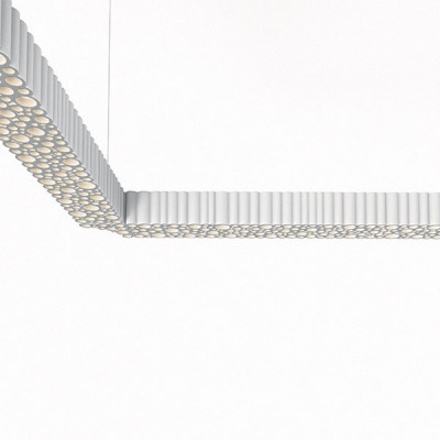 Artemide - Calipso - Calipso Linear System SP 60 - Lampe mit modularem Design - Weiß - LS-AR-2013010A - Warmweiss - 3000 K - Diffused