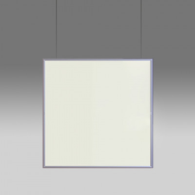 Artemide - Colored Lighting - Discovery Space SP SQ LED - Designer Kronleuchter - Aluminium - LS-AR-2000010A - Warm Tune - Diffused