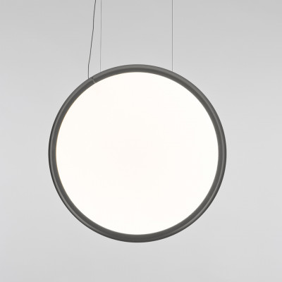 Artemide - Colored Lighting - Discovery V100 SP RND LED - Designer Kronleuchter - Aluminium - LS-AR-1993010A - Warmweiss - 3000 K - Diffused