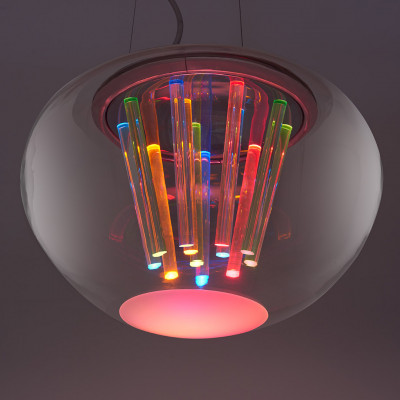 Artemide - Colored Lighting - Spectral SP LED - Moderner Kronleuchter - Mehrfarbig - LS-AR-0341010A - RGB - Diffused