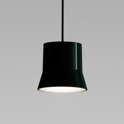 Artemide - Light Design - Gio Light SP LED - Kronleuchter mit einem Licht - Schwarz - LS-AR-0230020A - Warmweiss - 3000 K - Diffused