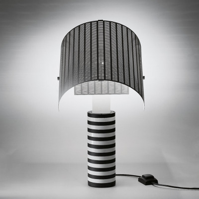 Artemide - Light Design - Shogun TL - Design Tischlampe - Schwarz/Weiß - LS-AR-A000300