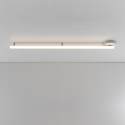 Artemide - Minimalism - Alphabet Of Light Linear 120 AP PL - Design Wandlampe und Deckenleuchte mit LED-Lichtdesign - Weiß - LS-AR-1304000A - Warmweiss - 3000 K - Diffused