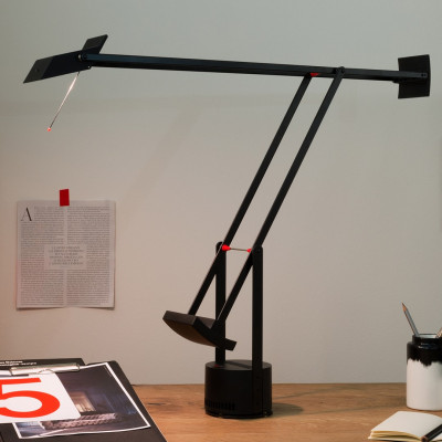 Artemide - Tizio&Equilibrist - Tizio 35 TL - Moderne Tischlampe - Schwarz - LS-AR-A005010