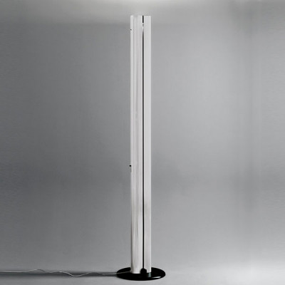 Artemide - Tube Collection - Megaron PT LED - Design Stehleuchte - Aluminium - LS-AR-A016000 - Warmweiss - 3000 K - Diffused
