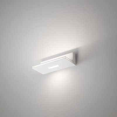 Elesi Luce - Quid - Quid AP S LED - Moderne Wandleuchte mit doppeltem Lichtaustritt - Weiß - LS-EL-02809BBDHXXXX - Superwarm - 2700 K - Diffused
