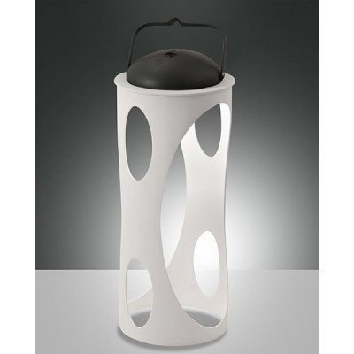 Fabas Luce - Decorative - Caddy TL - Tragbare Lampe für den Außenbereich - Weiß - LS-FL-3740-30-102 - Warmweiss - 3000 K - Diffused