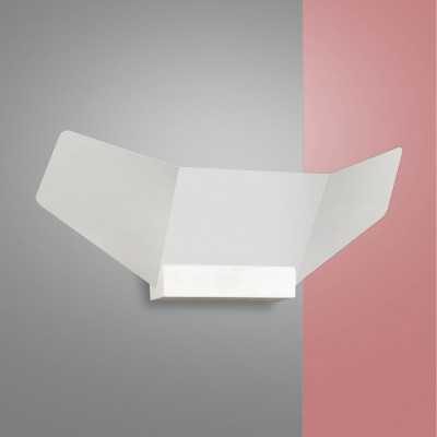 Fabas Luce - Decorative - Safi AP LED - Design Wandleuchte - Weiß - LS-FL-3476-21-102 - Warmweiss - 3000 K - Diffused