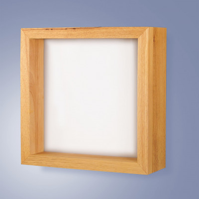 Fabas Luce - Decorative - Window AP S LED - Design Wandleuchte - Holz - LS-FL-3471-22-215 - Warmweiss - 3000 K - Diffused