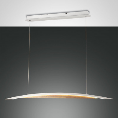 Fabas Luce - Natural Essence - Cordoba SP LED - Dimmbare Pendelleuchte - Weiß - LS-FL-3697-40-102 - Warmweiss - 3000 K - Diffused