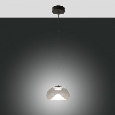Fabas Luce - Soft - Brena SP LED - Kronleuchter aus geblasenem Glas - Transparent - LS-FL-3755-41-241 - Dynamic White - Diffused
