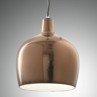 Fabas Luce - Soft - Glossy SP M - Moderne Pendelleuchte - Bronze - LS-FL-3610-45-179
