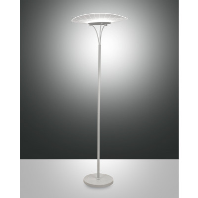 Fabas Luce - Vela - Vela PT LED - Stehlampe für Wohnzimmer - Weiß - LS-FL-3625-10-102 - Warmweiss - 3000 K - Diffused