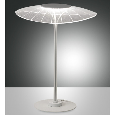 Fabas Luce - Vela - Vela TL LED - Design Tischlampe - Weiß - LS-FL-3625-30-102 - Warmweiss - 3000 K - Diffused