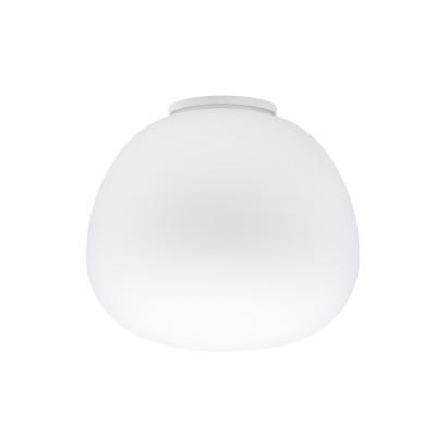 Fabbian - Lumi - Lumi Mochi PL LED - Deckenleuchte aus mundgeblasenem weißem Glas - Weiß - LS-FB-F07E13-01 - Warmweiss - 3000 K - Diffused