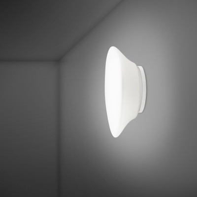 Fabbian - Lumi - Lumi Mycena AP PL LED M - LED Wand-/Deckenleuchte - Weiß - LS-FB-F07G41-01 - Warmweiss - 3000 K - Diffused