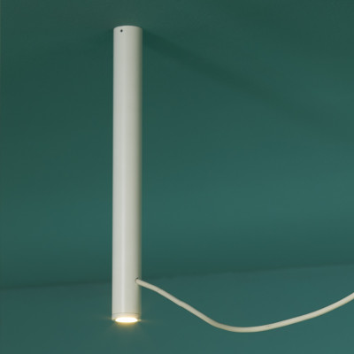 Fabbian - Multispot - Ari 30 PL LED - Design Deckenleuchte für Kompositionen - Weiß - LS-FB-F55L01-01 - Warmweiss - 3000 K - Diffused