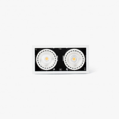 Faro - Indoor - Faro Architectural - Colin Mini 2L Fashion FA LED - LED Einbaustrahler 2 Leuchten - Keiner - Warmweiss - 3100 K