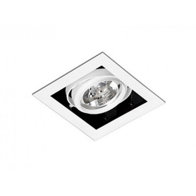 Faro - Indoor - Gingko - Gingko FA 1L - Einbaulampe mit 1 Leuchte - Weiß - LS-FR-03030101
