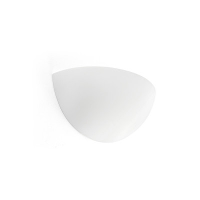 Faro - Indoor - Plas - Snow AP - Wandlampe aus Gips - Weiß - LS-FR-63285
