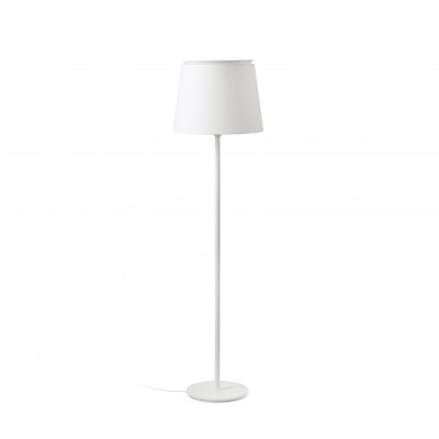 Faro - Indoor - Sweet - Savoy PT - Stehlampe mit lampenschirm - Weiß/Weiß - LS-FR-20306-20316