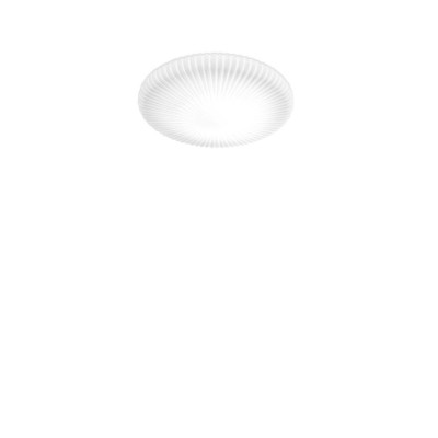 Ideal Lux -  - Atrium PL D35 - Wandleuchte/Deckenleuchte aus weißem Glas - Weiß - LS-IL-265803 - Warmweiss - 3000 K - Diffused