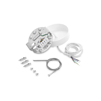 Ideal Lux - Zubehör für Lampen - Fly Kit pendant - Kit für die Aussetzung - Weiß - LS-IL-254289