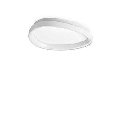 Ideal Lux - Circle - Gemini PL D42 - Kleine LED-Deckenleuchte - Weiß - LS-IL-328010 - Warmweiss - 3000 K - Diffused