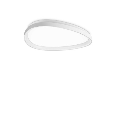Ideal Lux - Circle - Gemini PL D61 - Mittlere LED-Deckenleuchte - Weiß - Warmweiss - 3000 K - Diffused