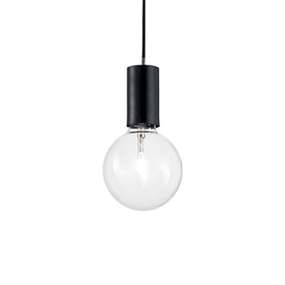 Ideal Lux - Bulb - Hugo SP1 - Pendelleuchte - Schwarz - LS-IL-139685