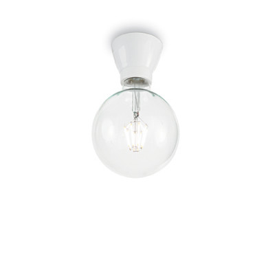 Ideal Lux - Bulb - Winery PL1 - Deckenlampe - Weiß - LS-IL-155227