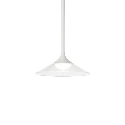 Ideal Lux - Calice - Tristan SP LED - Kronleuchter mit minimalem Design - Weiß - LS-IL-256429 - Warmweiss - 3000 K - Diffused