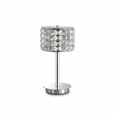 Ideal Lux - Diamonds - Roma TL1 - Tischlampe - Chrom - LS-IL-114620