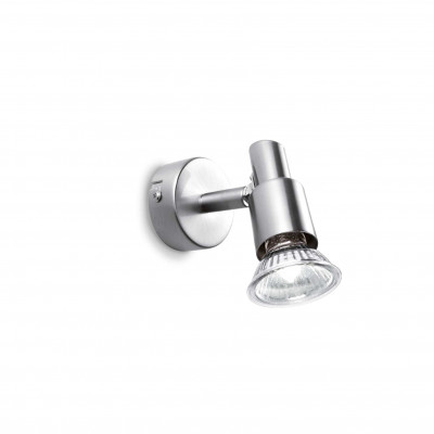 Ideal Lux - Direction - SLEM AP1 - Wandlampe - Nickel satiniert - LS-IL-018829