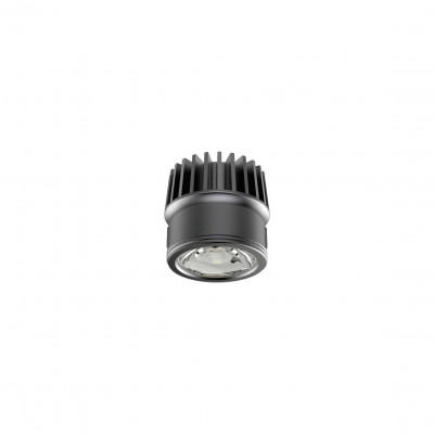 Ideal Lux - Downlights - Dynamic FA 9W - Einbaustrahler aus Aluminium - Schwarz - LS-IL-252971 - Superwarm - 2700 K - 35°