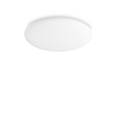 Ideal Lux - Eclisse - Level PL M LED - Mittlere runde Deckenleuchte - Weiß - LS-IL-261188 - Warmweiss - 3000 K - Diffused
