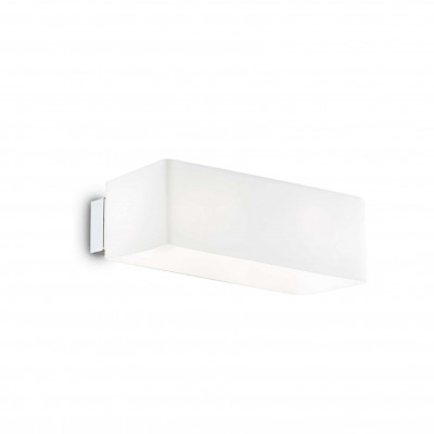 Ideal Lux - Essential - BOX AP2 - Wandlampe - Weiß - LS-IL-009537