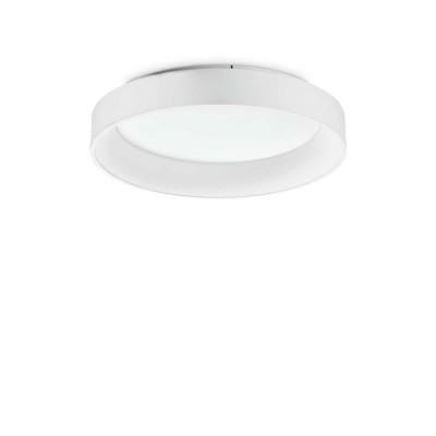 Ideal Lux - Essential - Ziggy PL D60 - Große LED-Deckenleuchte - Weiß - LS-IL-293790 - Warmweiss - 3000 K - Diffused