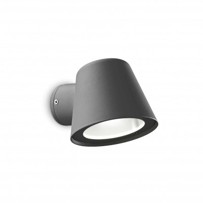 Ideal Lux - Garden - Gas AP1 - Moderne Wandlampe aus Aluminium - Anthrazit - LS-IL-091525