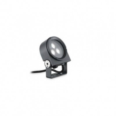 Ideal Lux - Garden - Ulex FA S LED - Einstellbarer Strahler - Anthrazit - LS-IL-261287 - Warmweiss - 3000 K - 30°