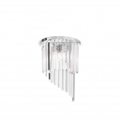 Ideal Lux - Luxury - Carlton AP3 - Wandlampe - Transparent - LS-IL-168913