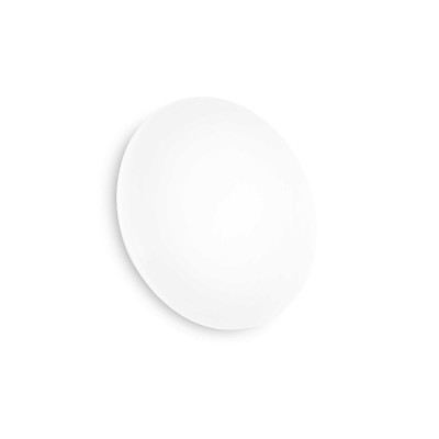 Ideal Lux - Minimal - Clara PL round - Runde LED Deckenleuchte - Weiß - Diffused