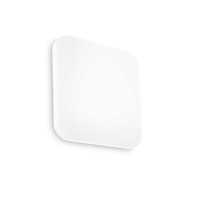 Ideal Lux - Minimal - Clara PL square - Quadratische Deckenleuchte - Weiß - Diffused