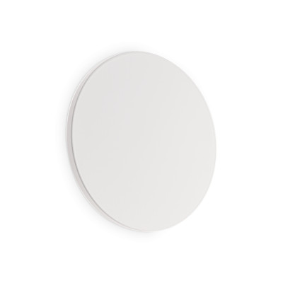 Ideal Lux - Minimal - Cover AP1 LED ROUND L - Runde Wandleuchte - Weiß - LS-IL-195711 - Warmweiss - 3000 K - Diffused