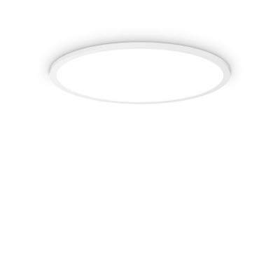 Ideal Lux - Minimal - Fly Slim PL D60 - Runde LED Deckenleuchte - Weiß