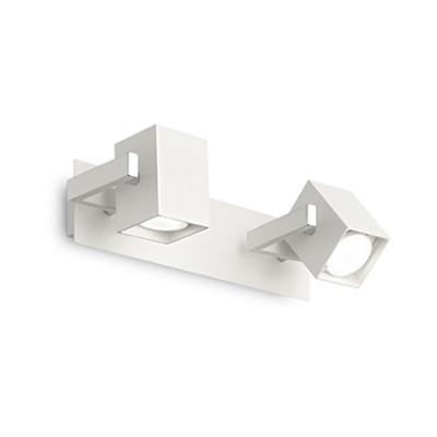 Ideal Lux - Minimal - Mouse AP2 - Wandlampe - Weiß - LS-IL-073545
