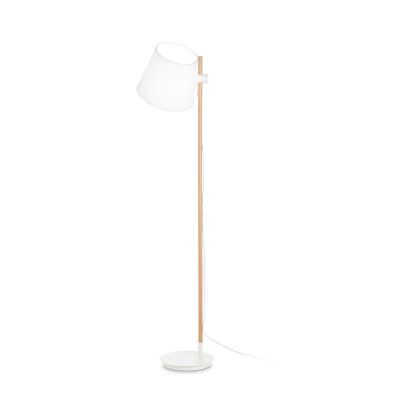 Ideal Lux - Nordico - Axel PT1 - Stehlampe mit Stoffdiffusor - Weiß - LS-IL-272245